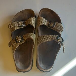 Papillio Tan Leather Sandals